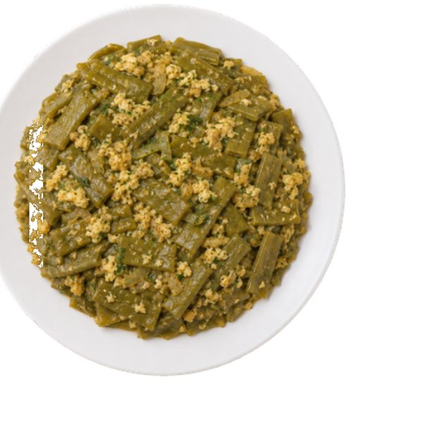 Green Beans — With Eggs